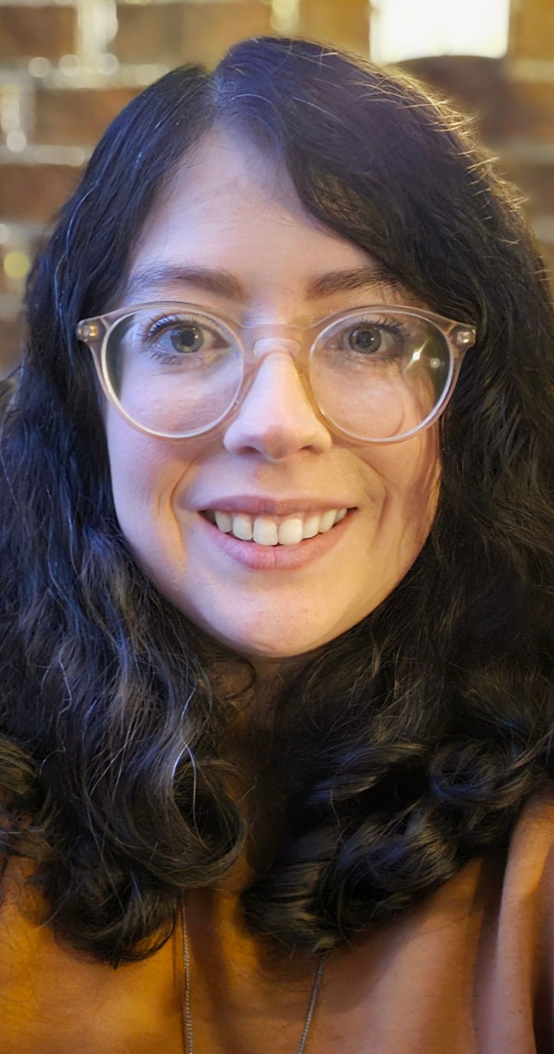 Portrait of Liz, founder of Monstera Design Co.